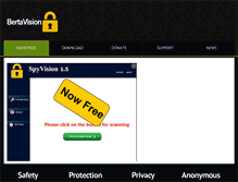 Tablet Screenshot of bertavision.com
